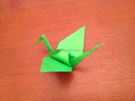 鶴の折り紙19